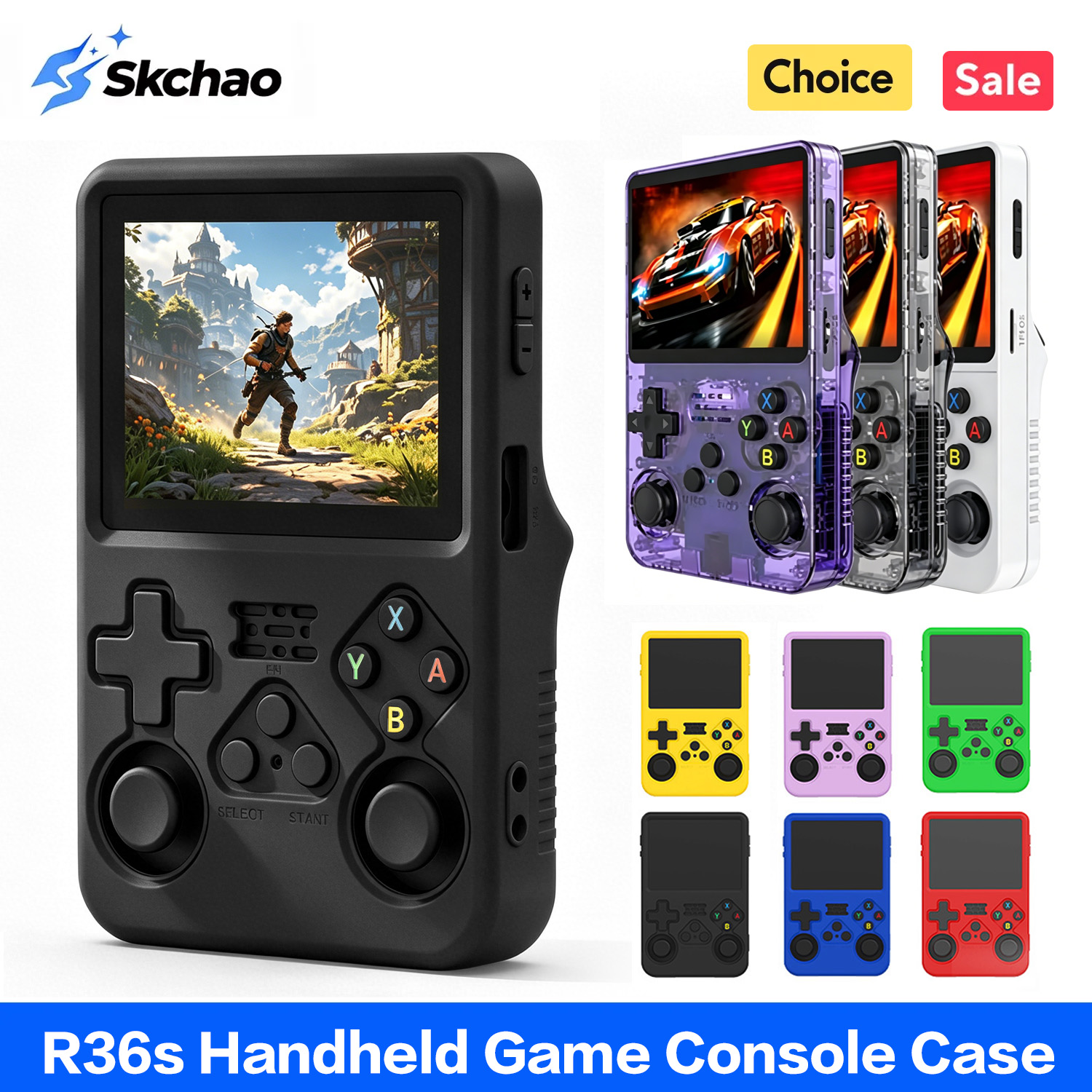 Gaming Console R36S - Case R36s Protective case For R36S