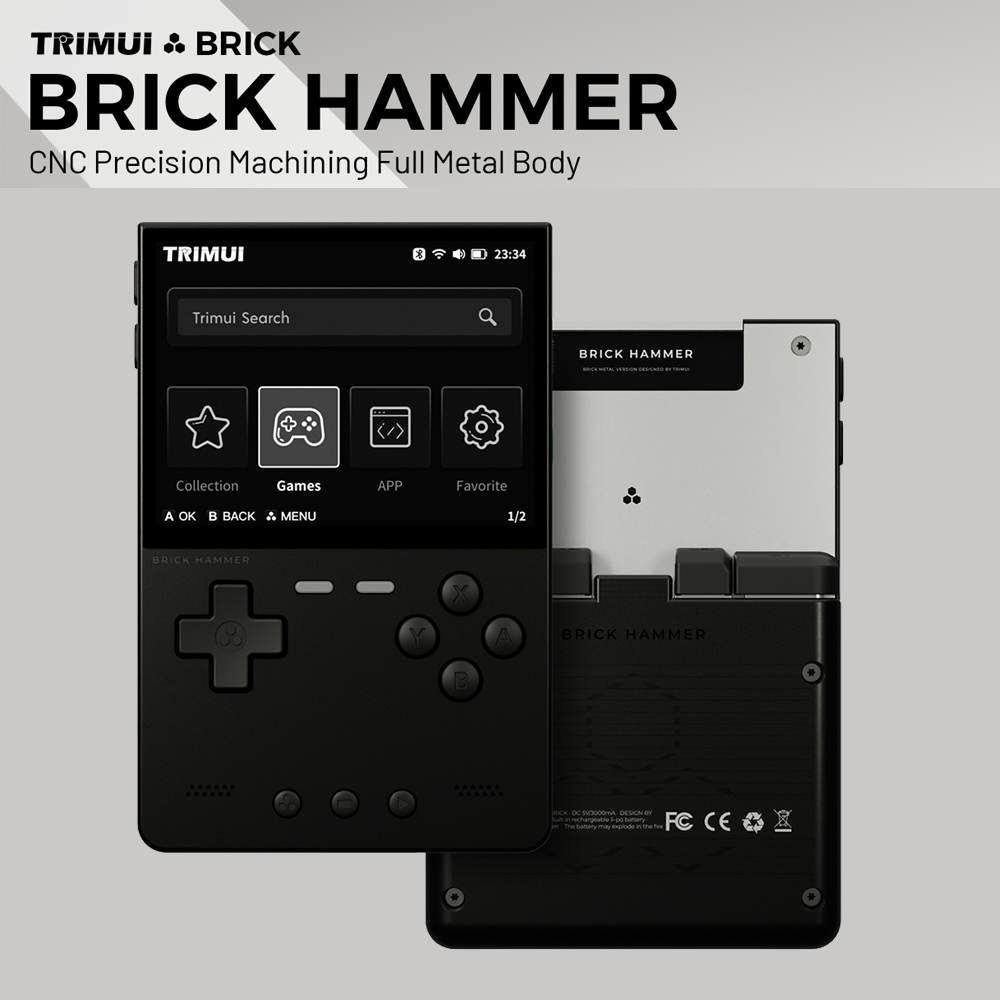 Gaming Console R36 Ultra - Metal Body Trimui Brick Hammer Console