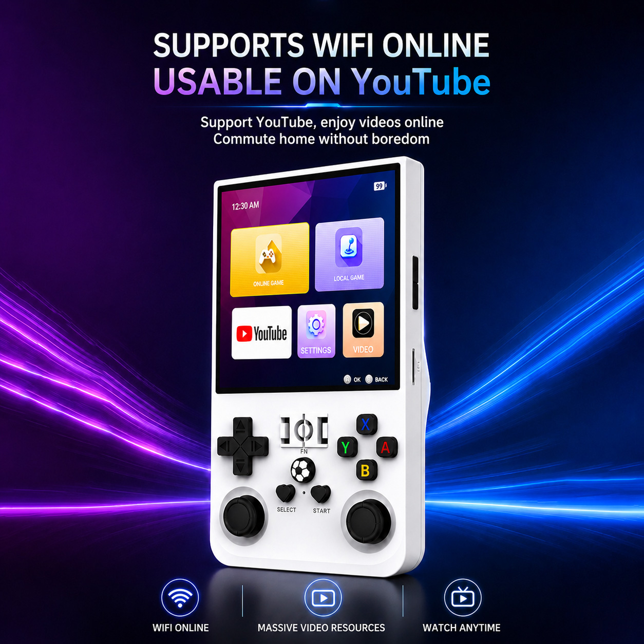 R36 Max Pro Portable Handheld  - Gaming Console R36 Max 评论和价格