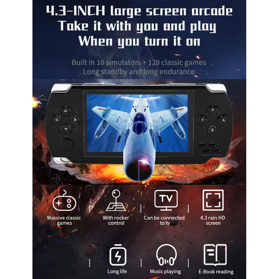 Handheld Portable Retro Video  - Gaming Console 5 Year Old 评论和价格
