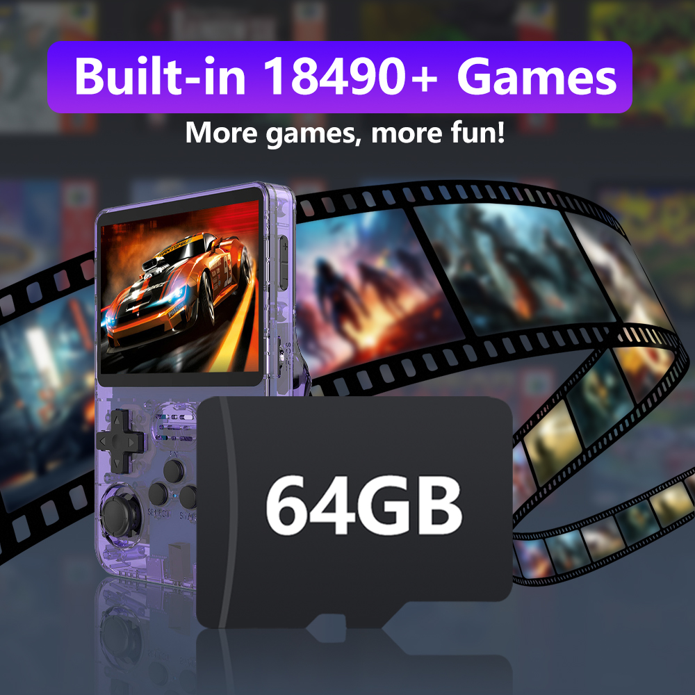 64GB Game Card for R36S Game C - Gaming Console R36S 评论和价格