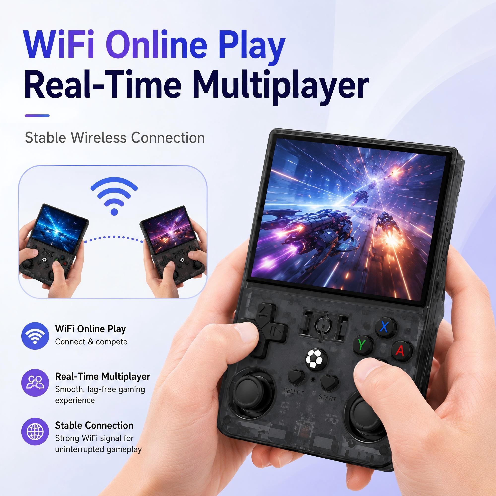 R36 MAX Portable Retro Game Co - Gaming Console R36 Max 评论和价格