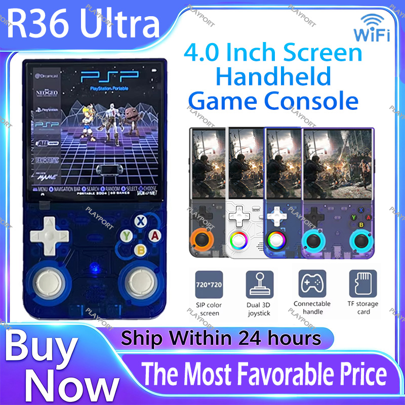 New R36 Ultra Retro Handheld G - Gaming Console R36 Ultra 评论和价格