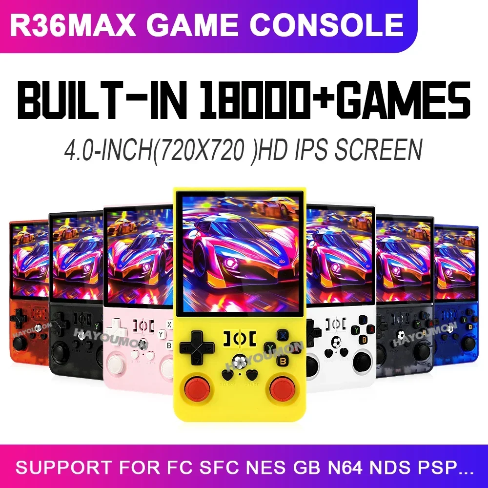 R36 Max Portable Pocket Handhe - Gaming Console R36 Max 评论和价格