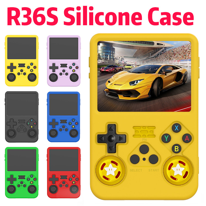 Color Silicone Protective Case - Gaming Console R36S 评论和价格