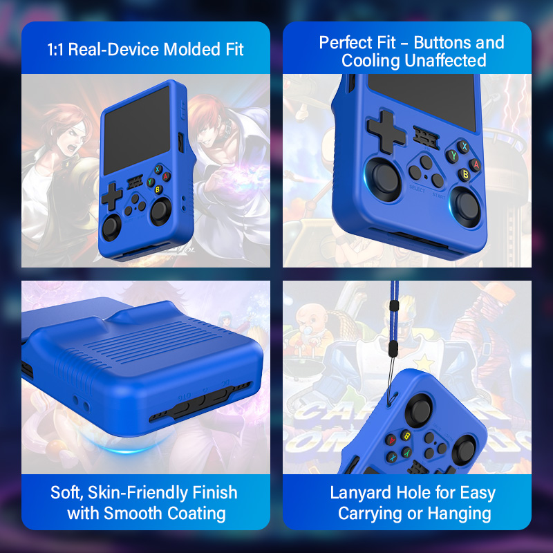 Color Silicone Protective Case - Gaming Console R36S 评论和价格