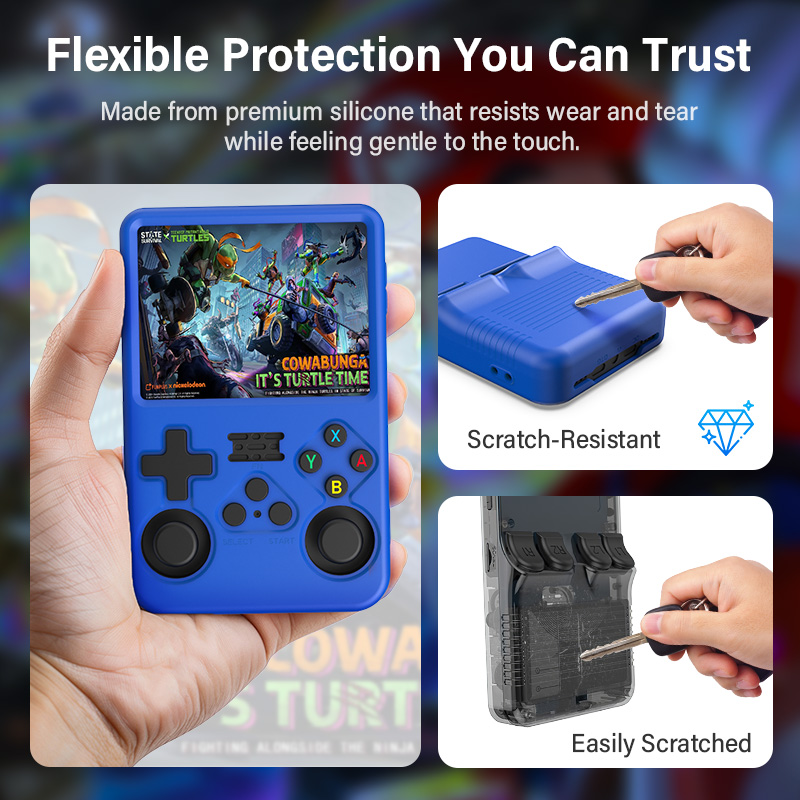 Color Silicone Protective Case - Gaming Console R36S 评论和价格