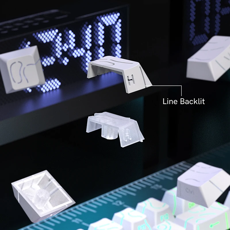 New Topographic Keycaps 4.0 Ve - Gaming Console Letters 评论和价格