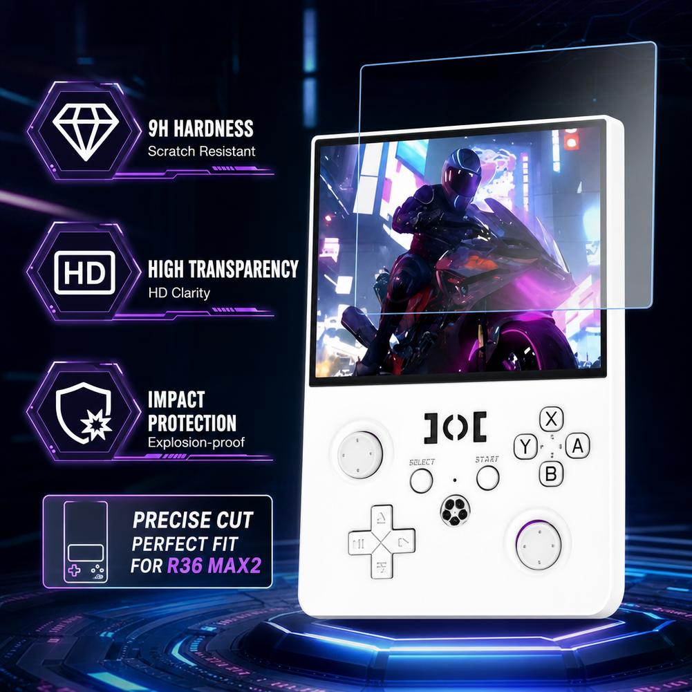 Tempered Glass Screen Protecto - Gaming Console R36 Max 评论和价格