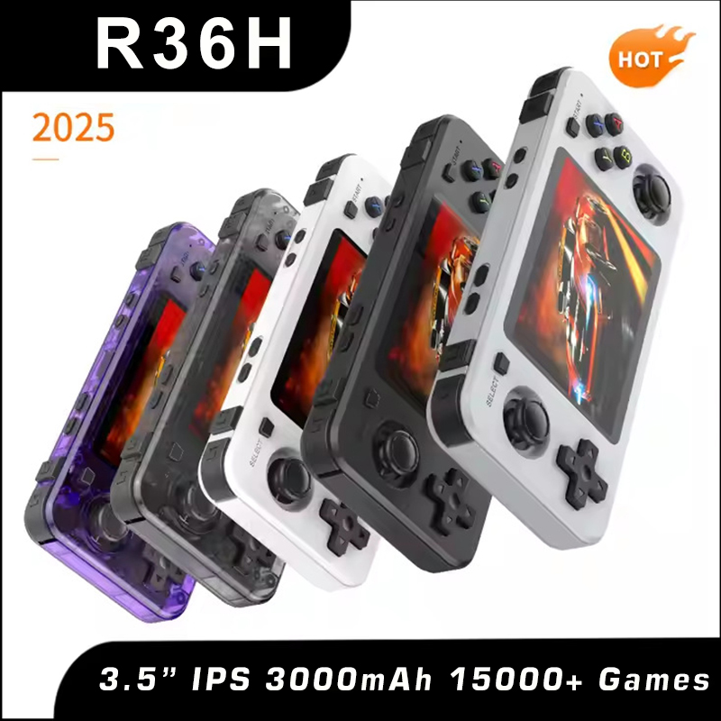 New R36H Retro Handheld Consol - Gaming Console R36S 评论和价格