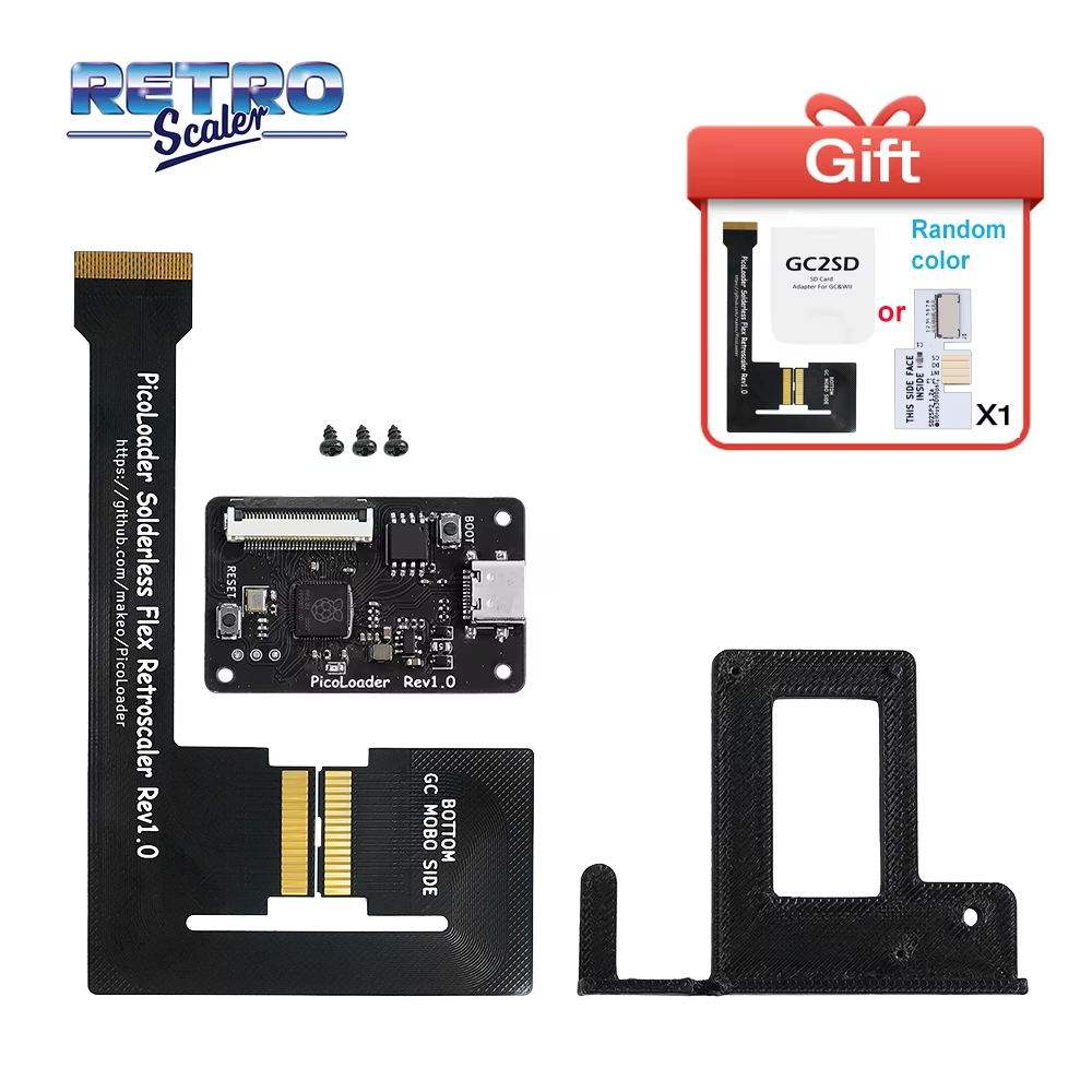 RetroScaler Black PicoLoader F - Gaming Console Nintendo 评论和价格