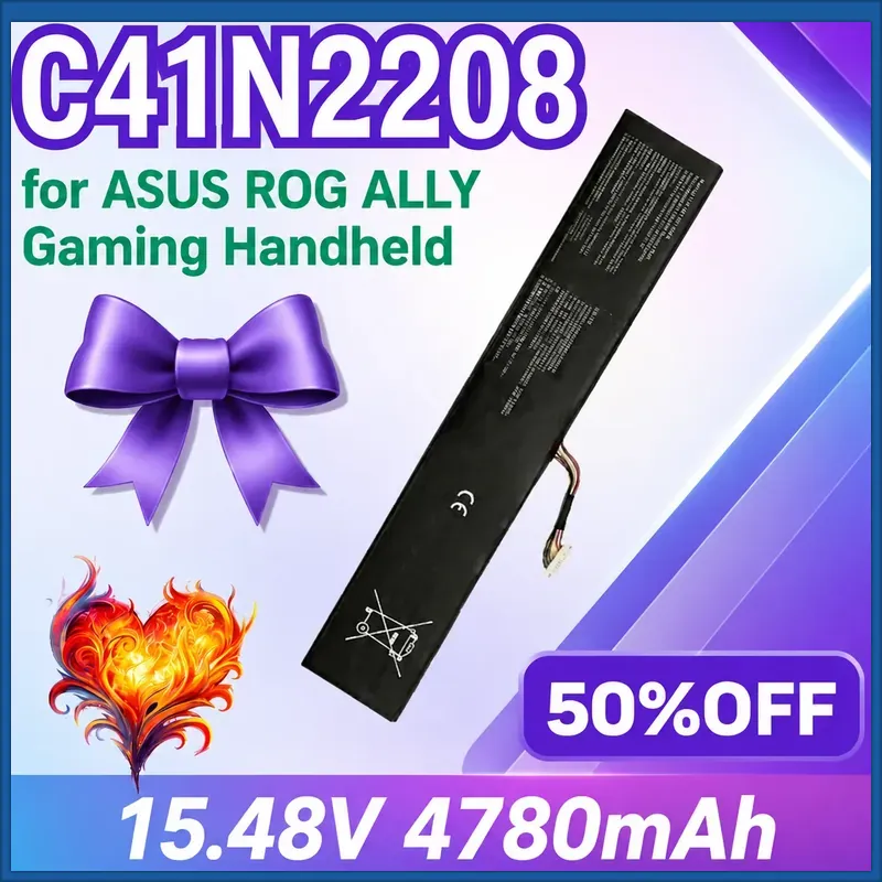New C41N2208 4780mAh 15.48V Ha - Gaming Console Rog Ally 评论和价格