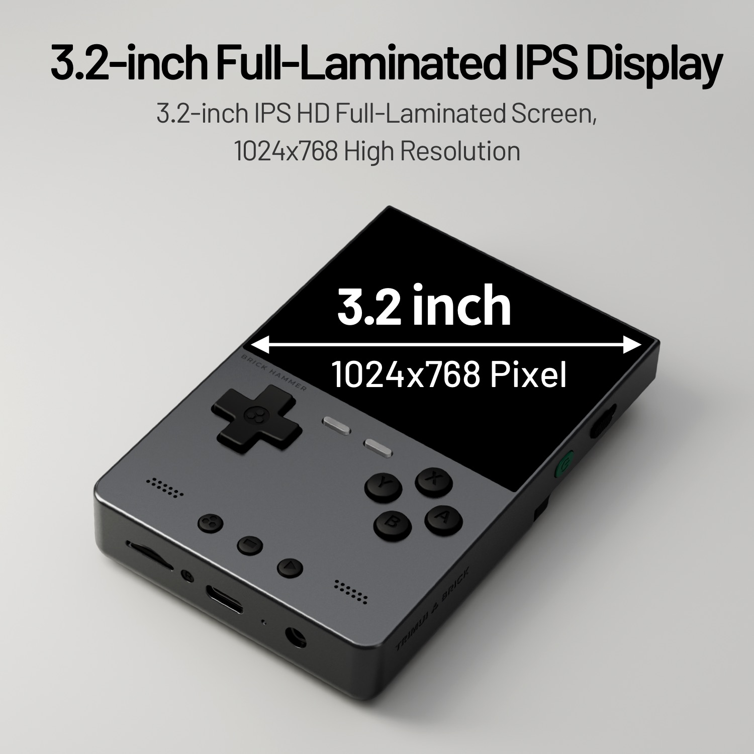 Metal Body Trimui Brick Hammer - Gaming Console R36 Ultra 评论和价格